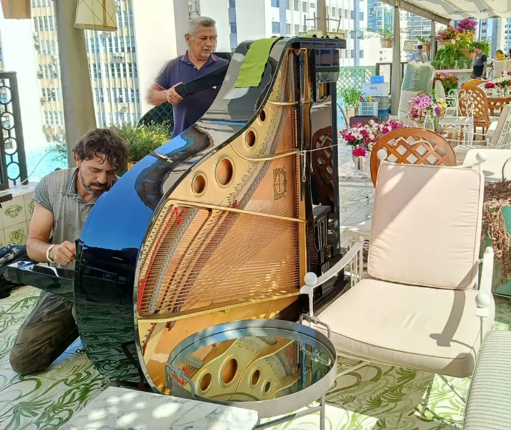 transporte de pianos